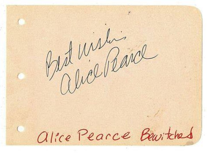 Alice Pearce Net Worth