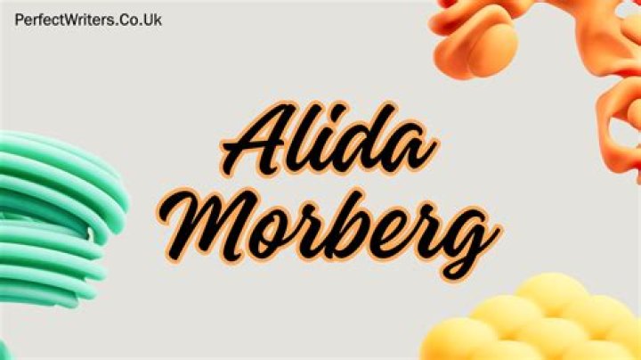 Alida Morberg Net Worth