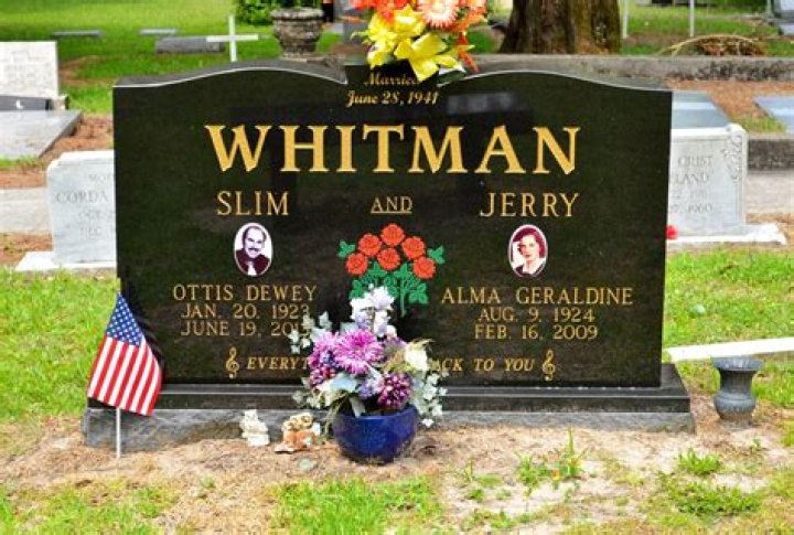 Alma "Jerry" Crist Whitman (m. ?–2009)