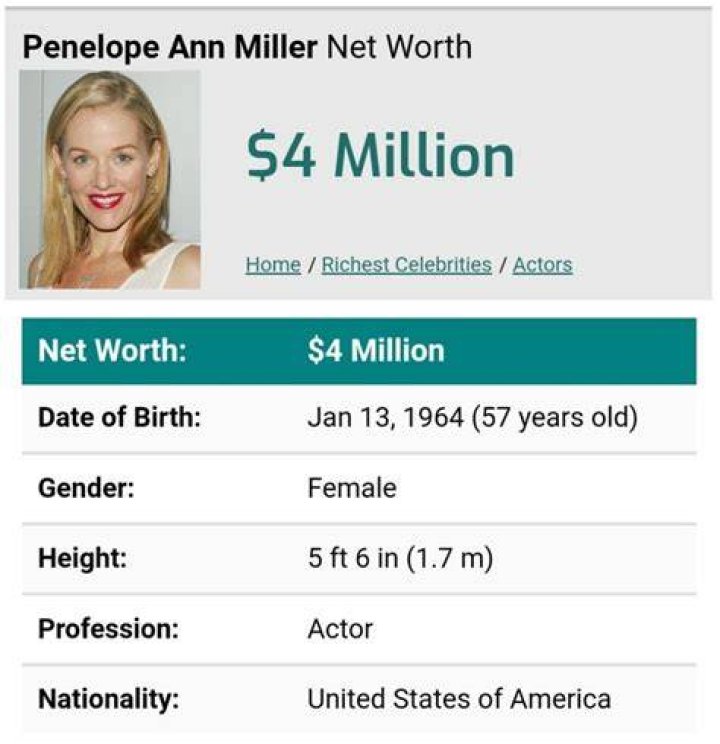 Ann Miller Net Worth