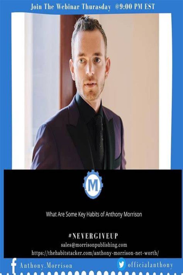 Anthony Morrison Net Worth