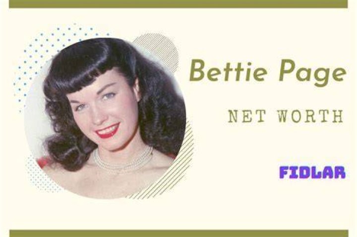 Bettie Page Net Worth
