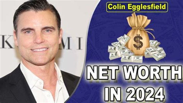 Colin Egglesfield Net Worth