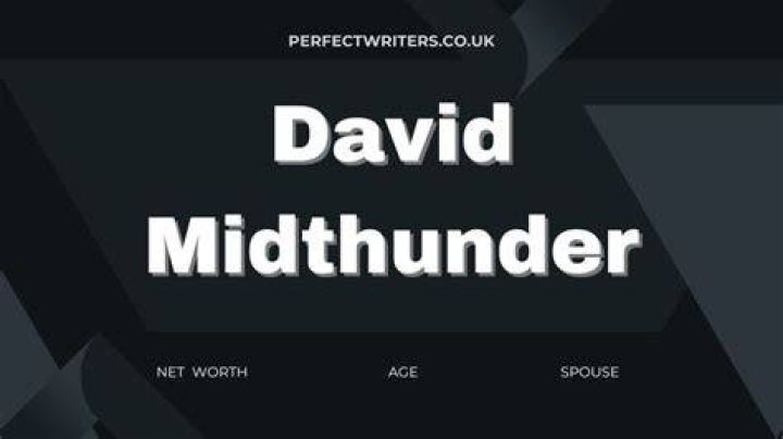 David Midthunder Net Worth