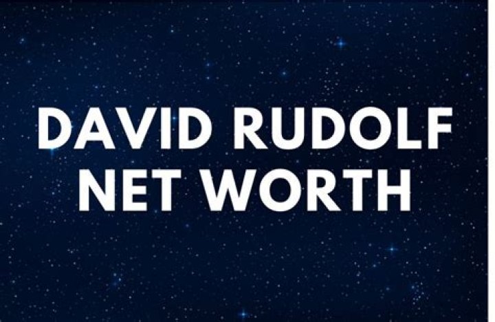 David Rudolf Net Worth
