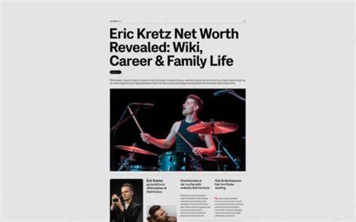 Eric Kretz Net Worth