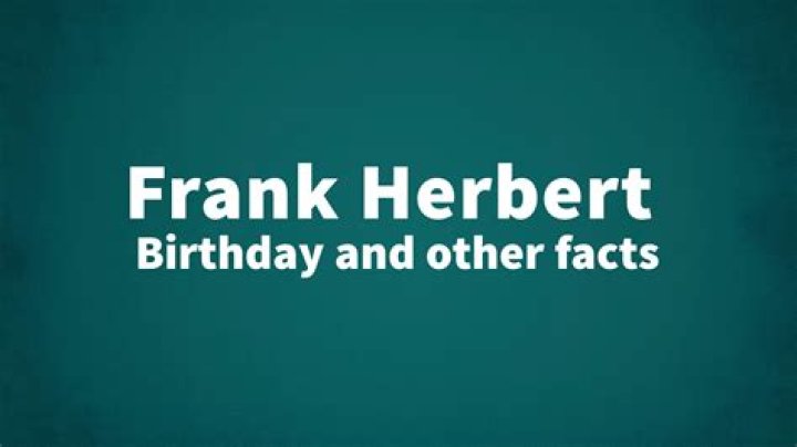 Frank Herbert Net Worth