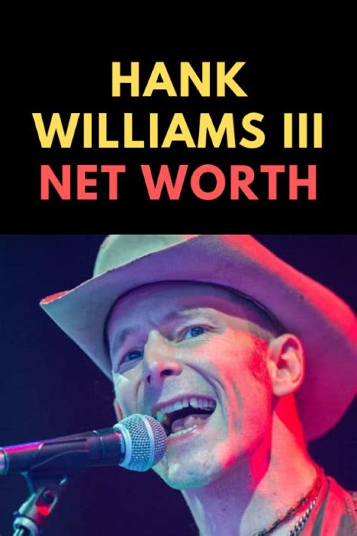 Hank Williams III Net Worth