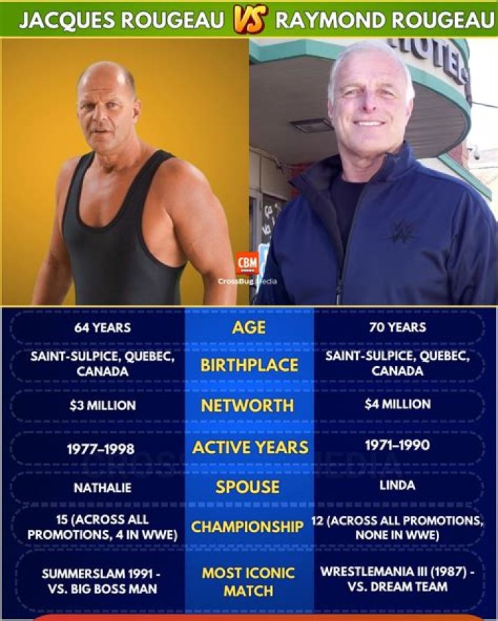 Jacques Rougeau Net Worth
