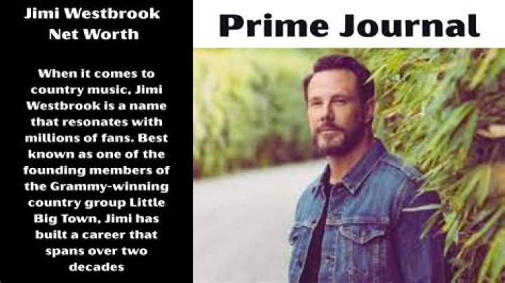 Jimi Westbrook Net Worth
