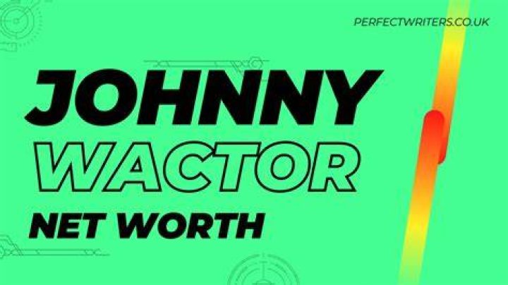 Johnny Wactor Net Worth