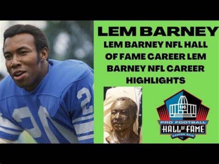 Lem Barney Net Worth
