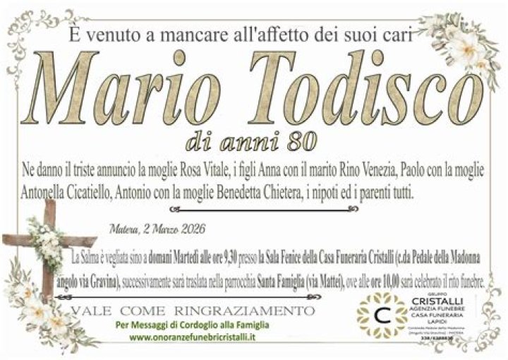 Mario Todisco Net Worth
