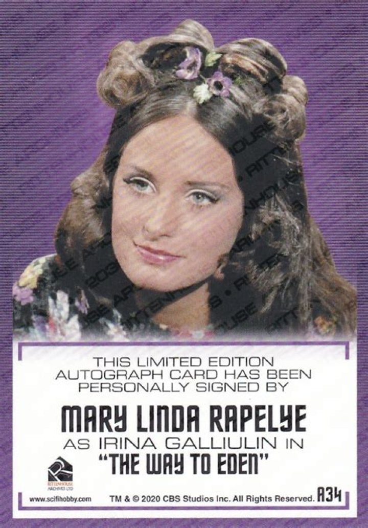 Mary Linda Rapelye Net Worth