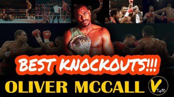 Oliver McCall Net Worth
