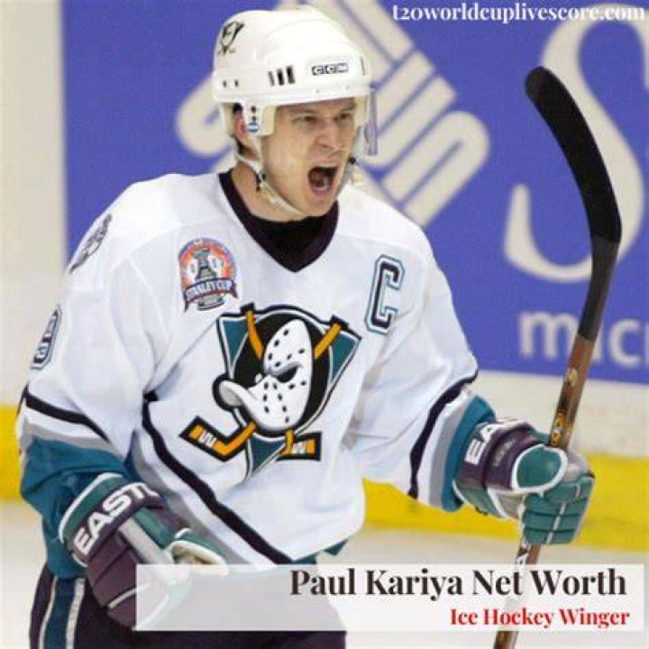 Paul Kariya Net Worth