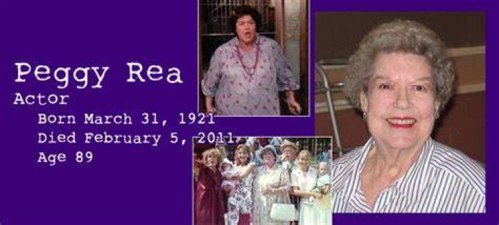 Peggy Rea Net Worth