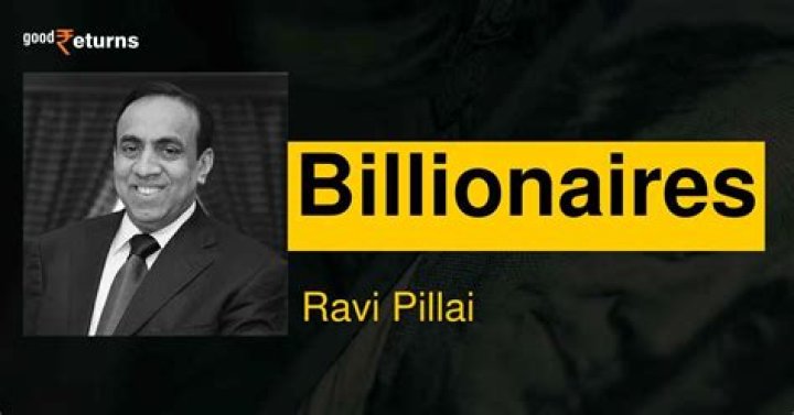 Ravi Pillai Net Worth