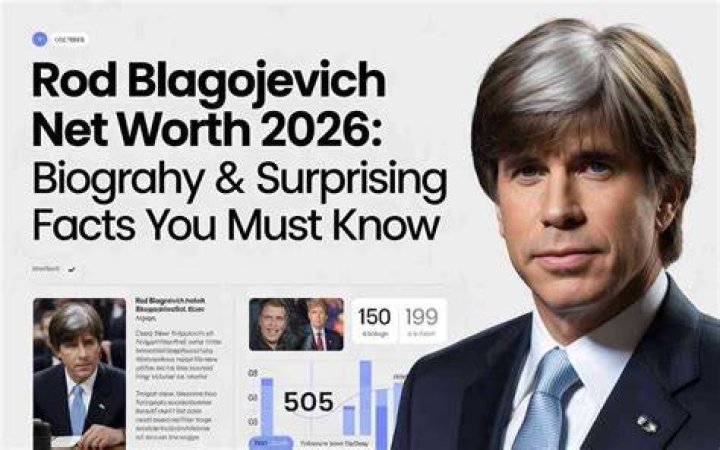 Rod Blagojevich Net Worth