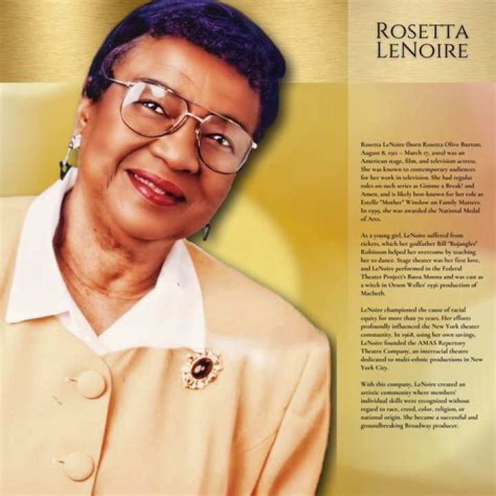 Rosetta LeNoire Net Worth