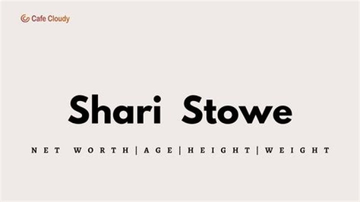Shari Stowe Net Worth