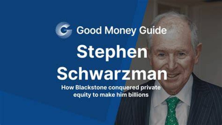Stephen Schwarzman Net Worth