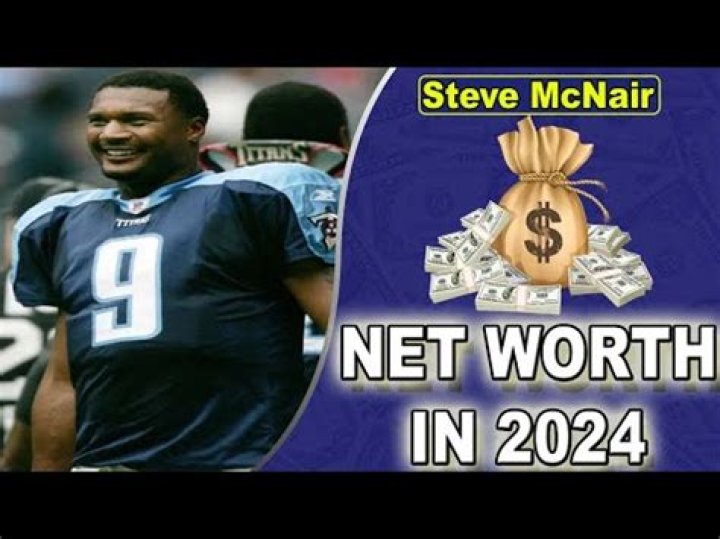 Steve McNair Net Worth