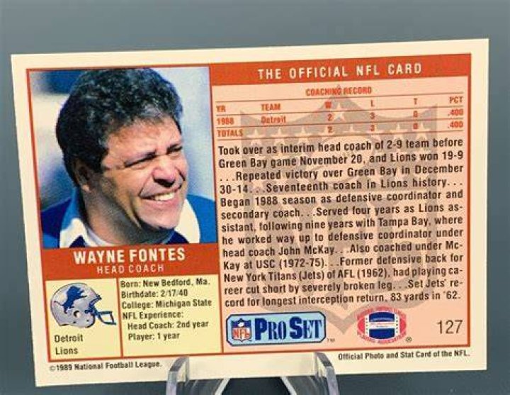 Wayne Fontes Net Worth