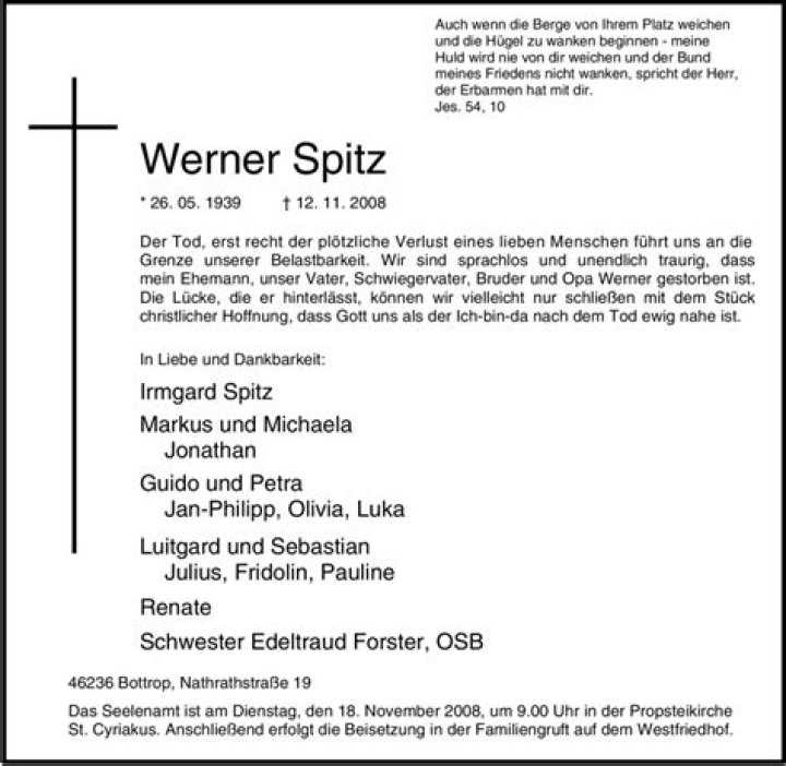 Werner Spitz Net Worth